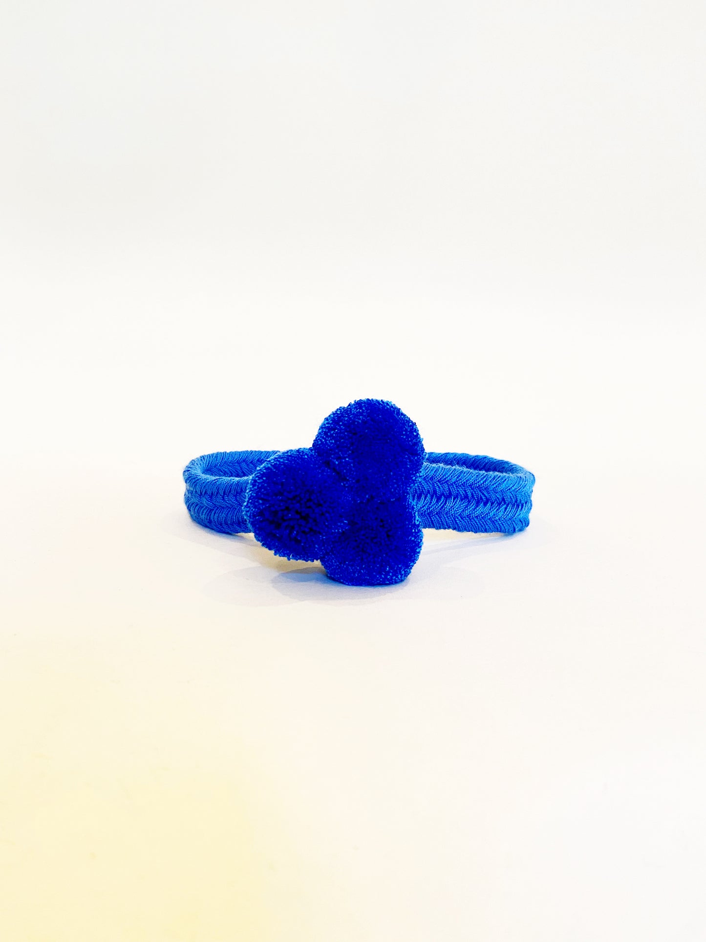 Cornflower Blue PomPom Hat Band
