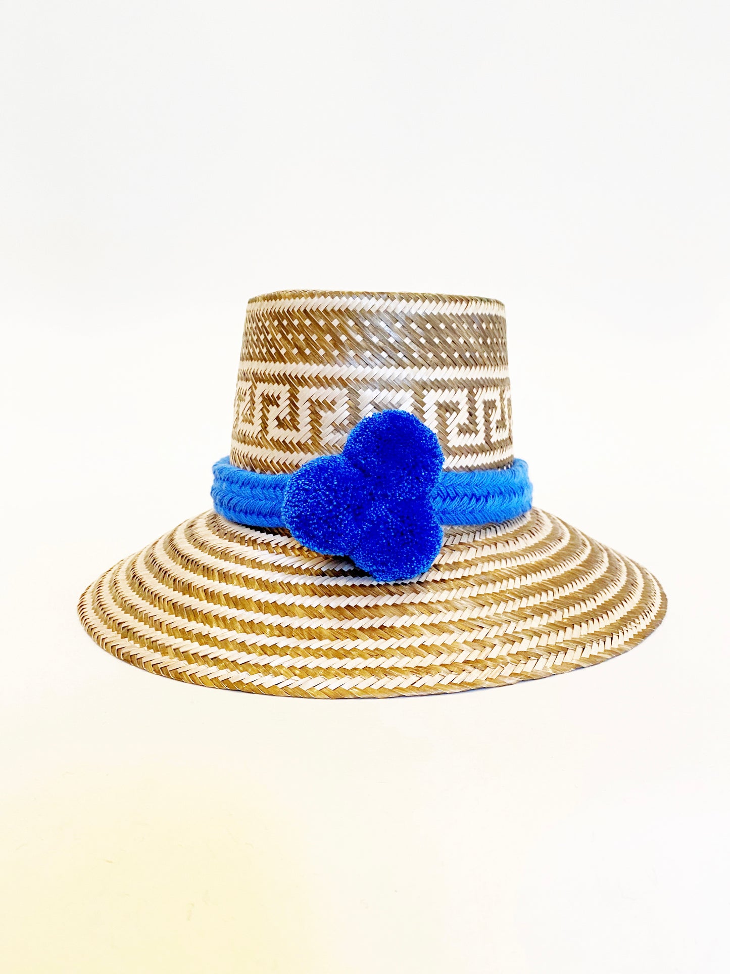 Cornflower Blue PomPom Hat Band