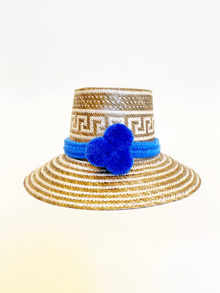 Cornflower Blue PomPom Hat Band