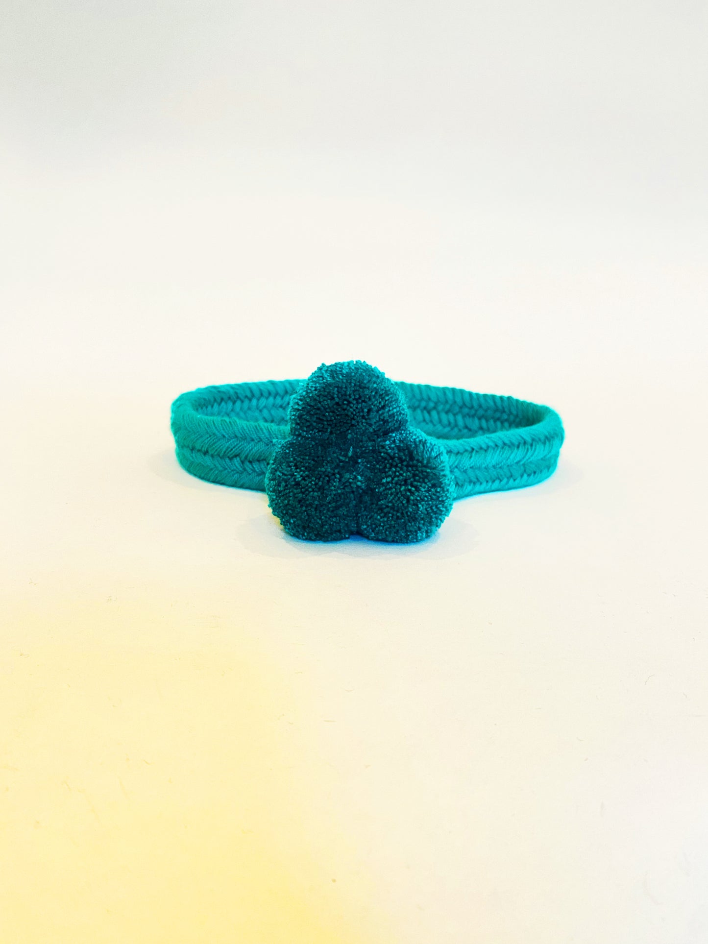 Emerald Green PomPom Hat Band
