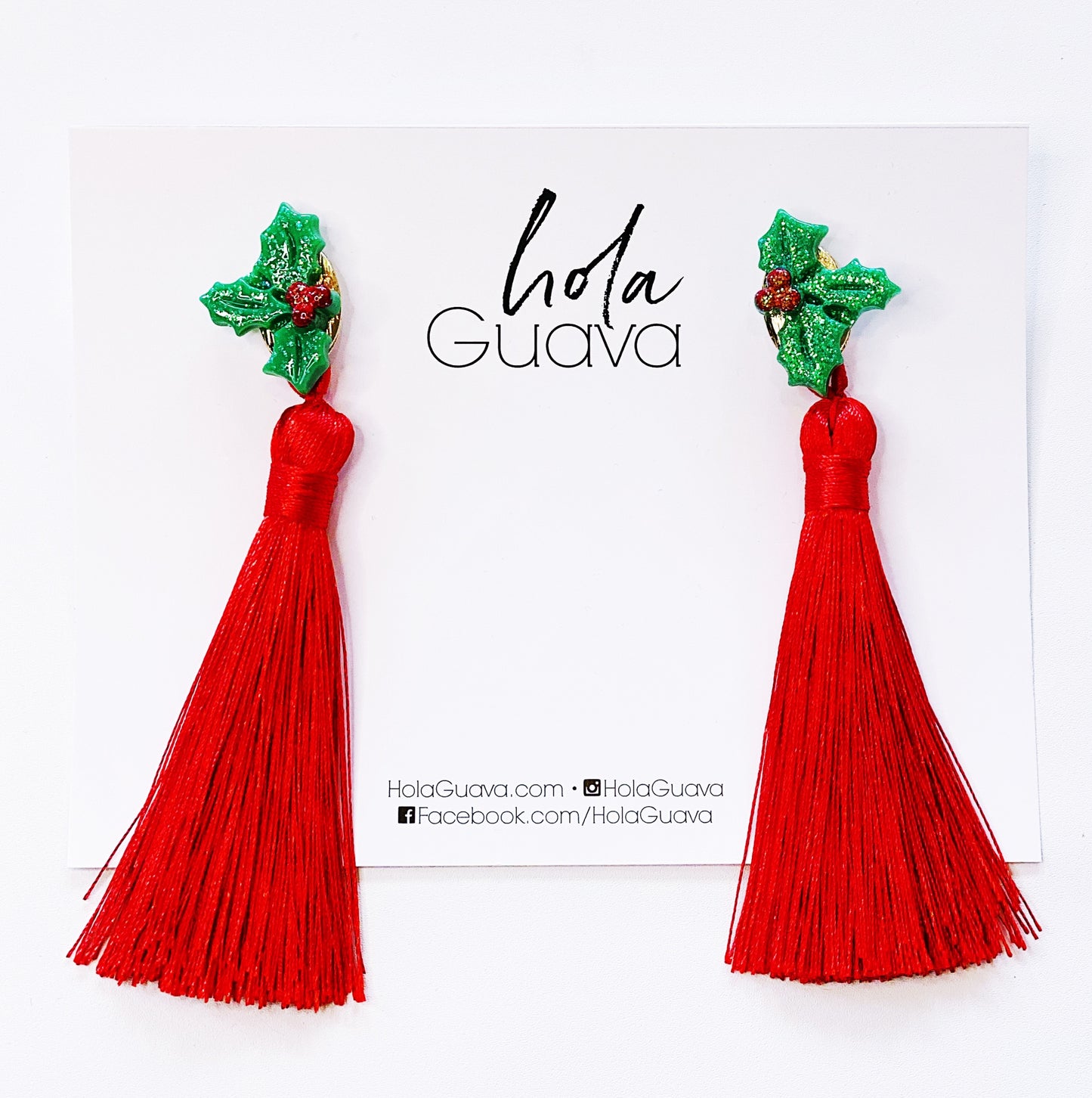 Mistletoe Earrings