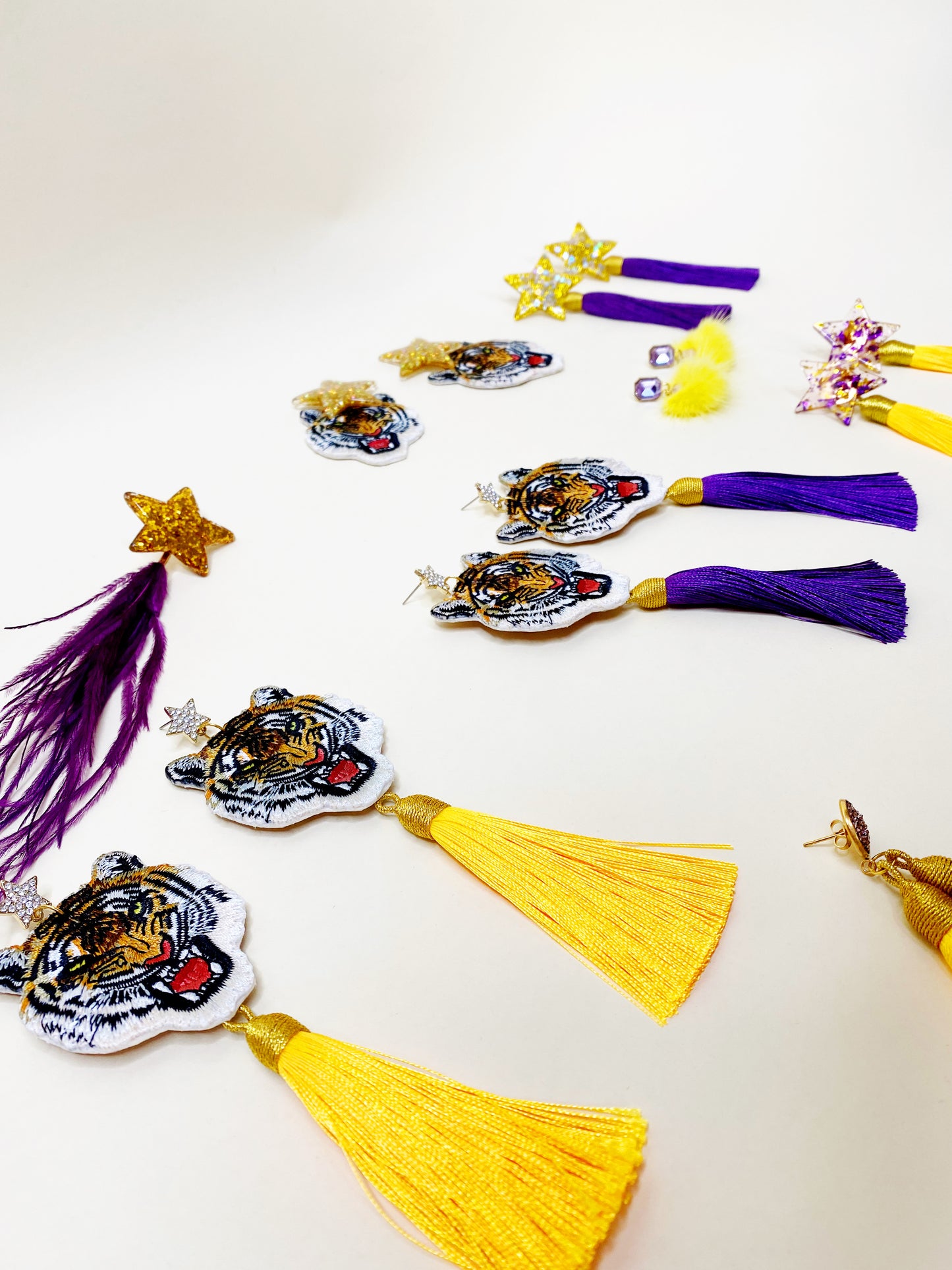 Tiger Tassels Golden