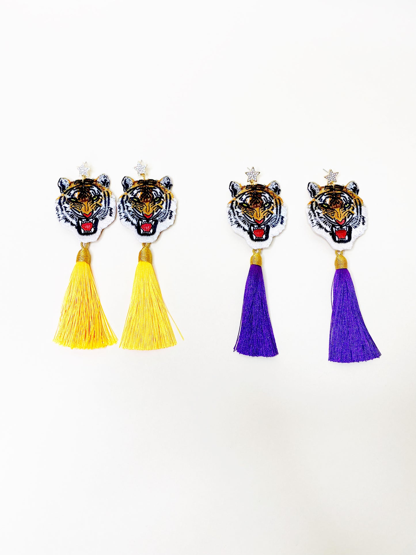 Tiger Tassels Purple