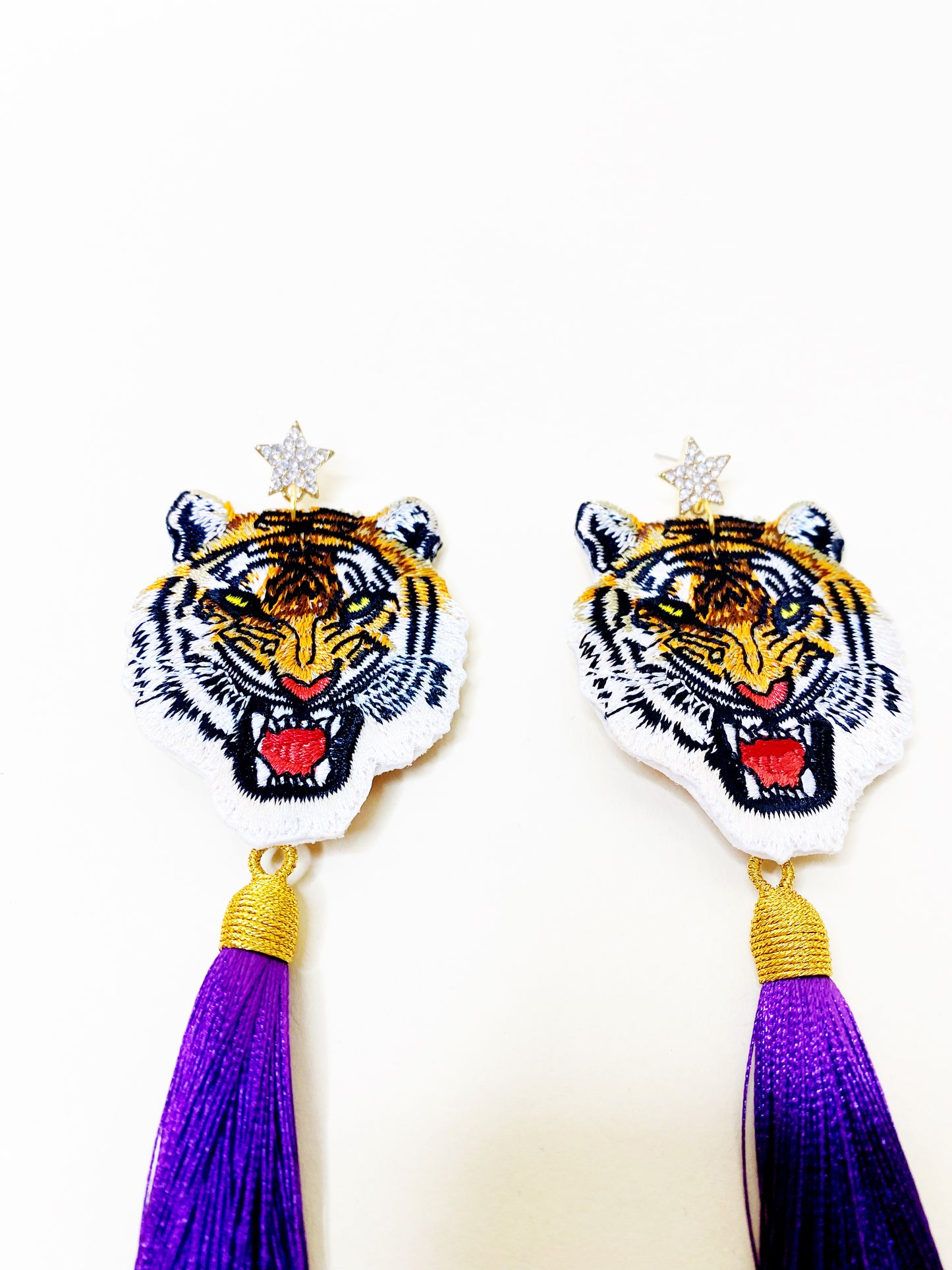Tiger Tassels Purple