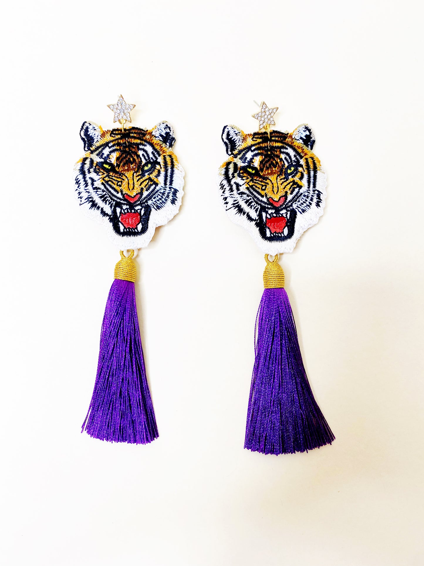 Tiger Tassels Purple