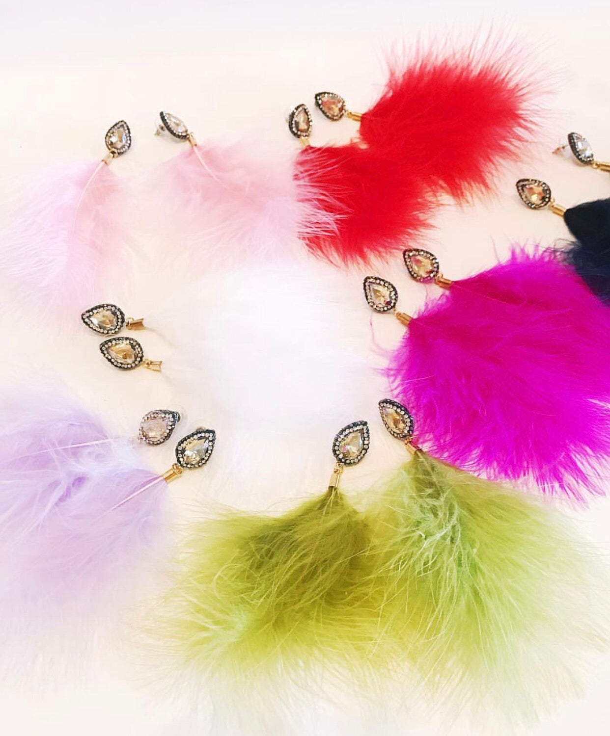 The GiGi Feather Earring