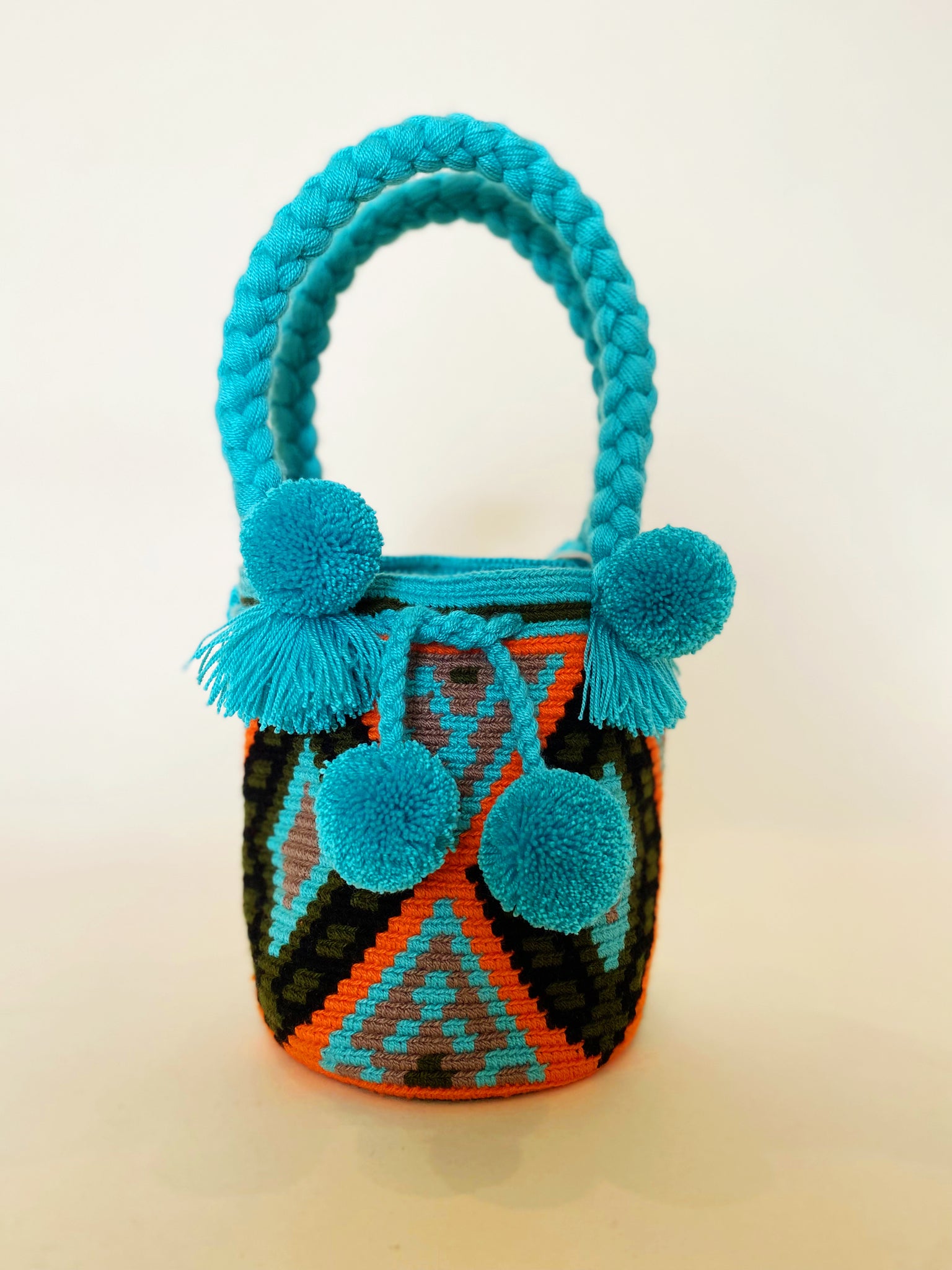 The Mia Mini PomPom Bag