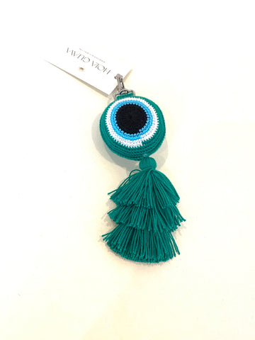 Evil Eye Bag Charm Keychain