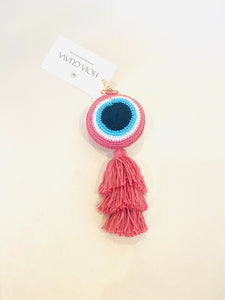 Evil Eye Bag Charm Keychain