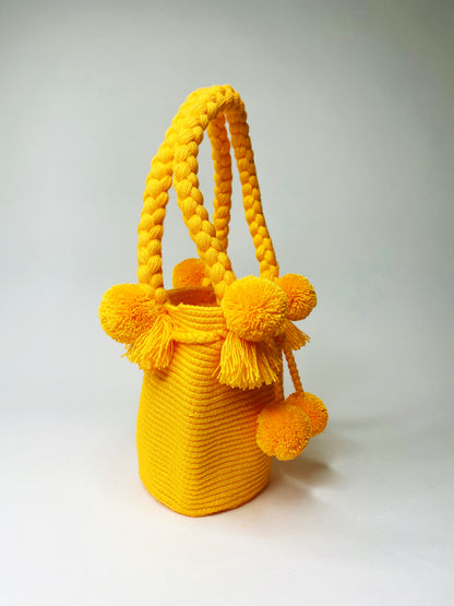 Mango Mini PomPom Bag