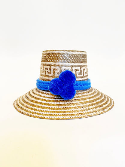 Cornflower Blue PomPom Hat Band
