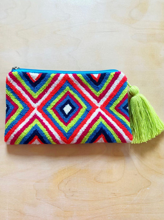 Handwoven Geo Clutch IV