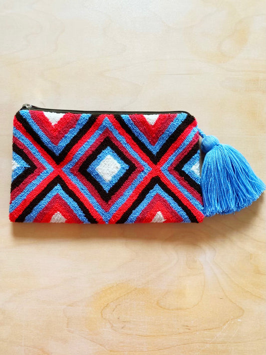 Handwoven Geo Clutch V