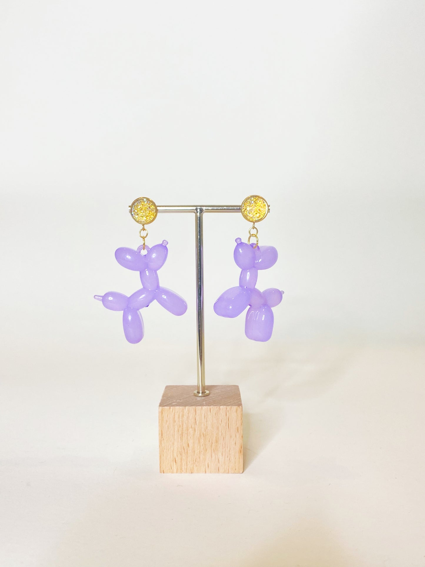 Bead Dog Earrings