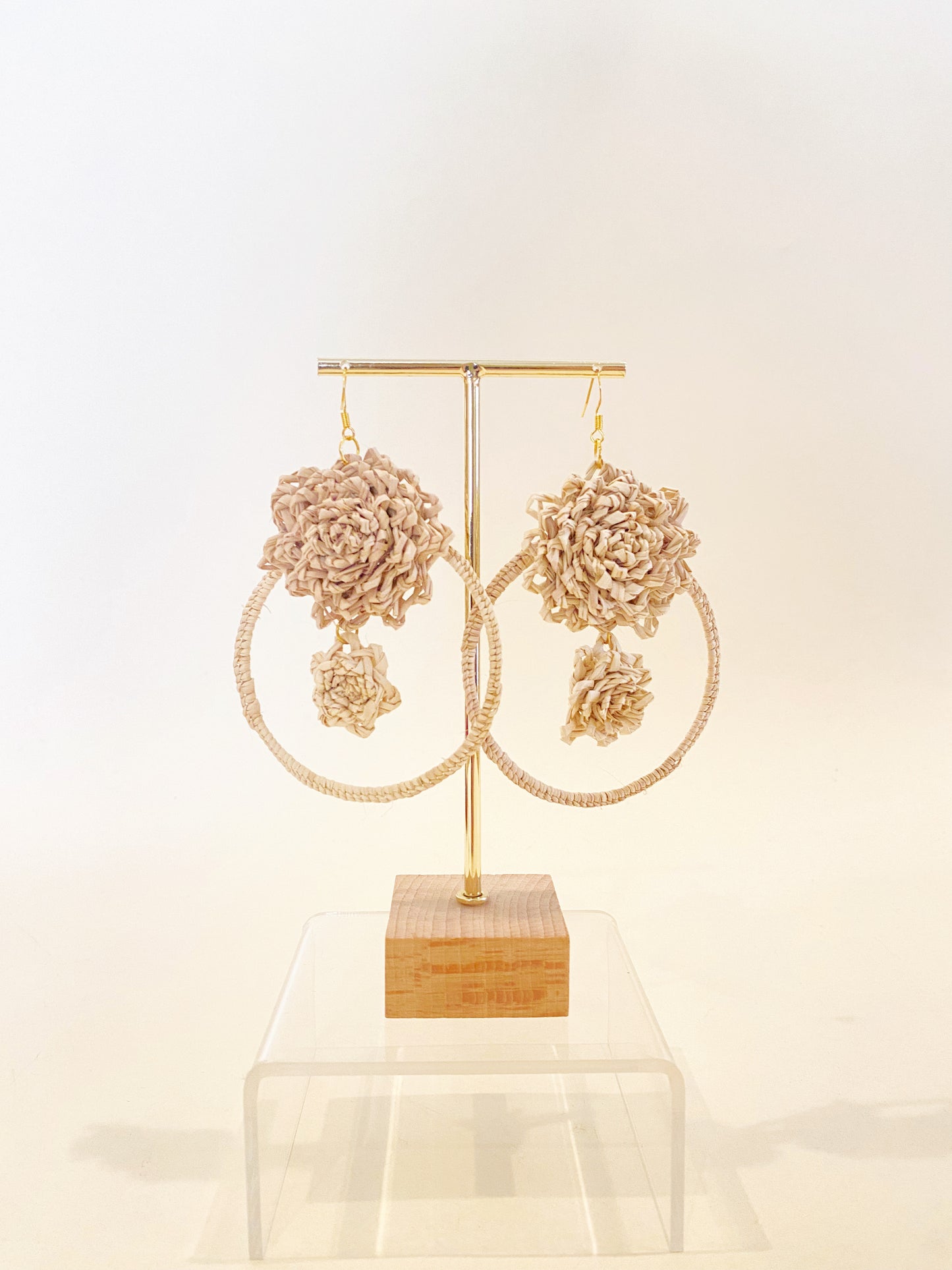 Tropical Flower Earrings