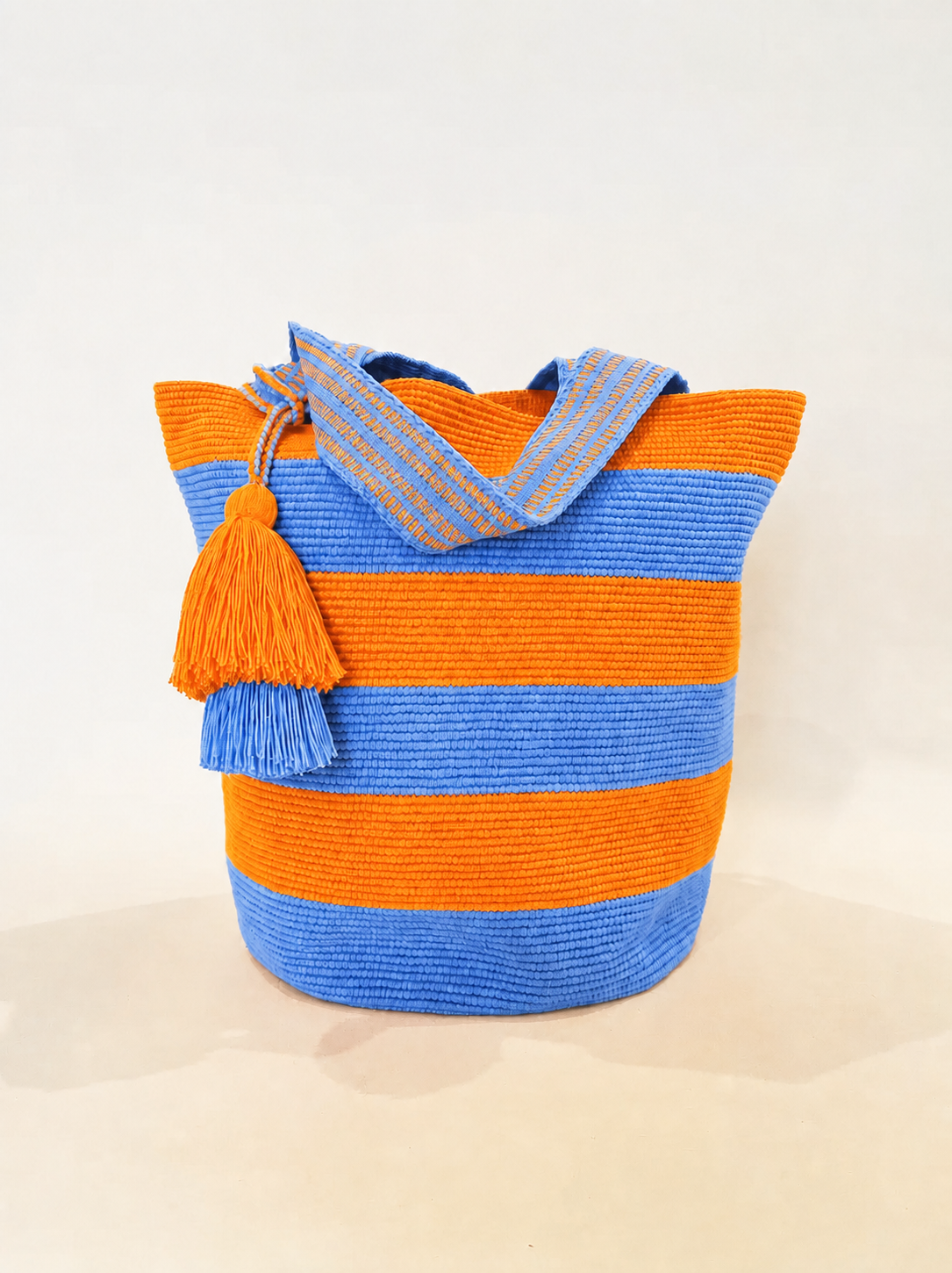 Orange & Blue Gameday Tote Bag — Made to Order