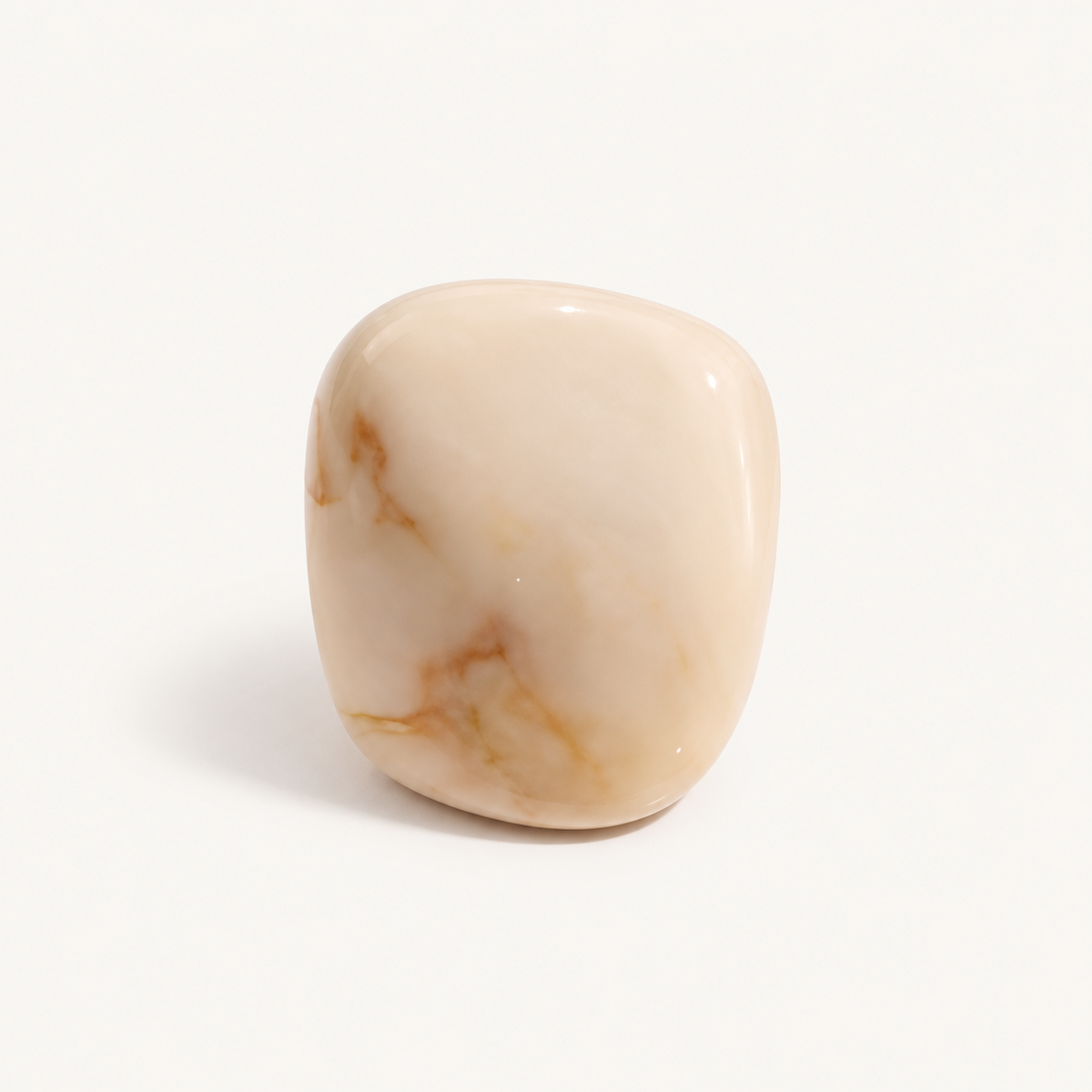 Marbled Resin Statement Ring