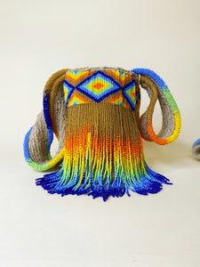 Multicolor Beaded Bag