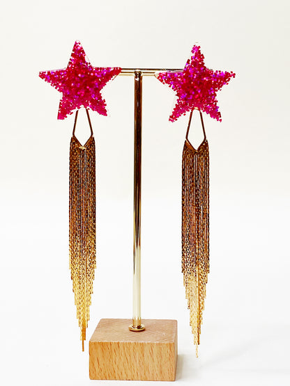 Star Chain Fuchsia