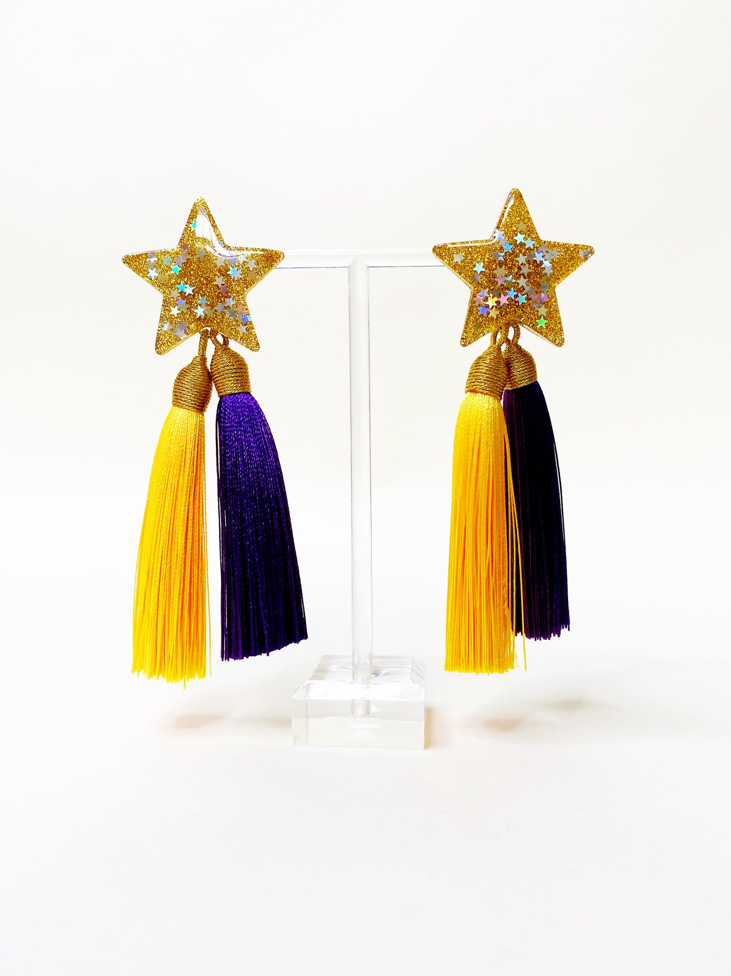 Stars Purple Gold