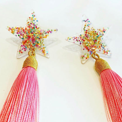 Confetti Star Earrings