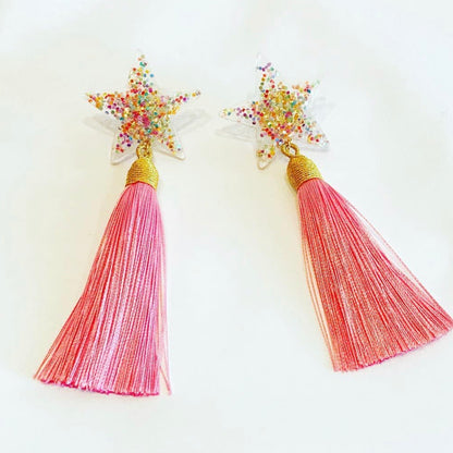 Confetti Star Earrings
