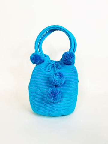 The Azul Pom Bag