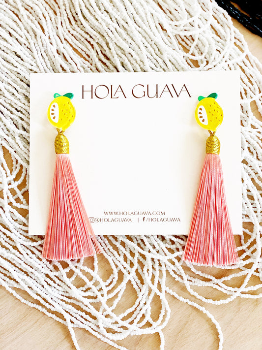 Pink Lemonade Earrings