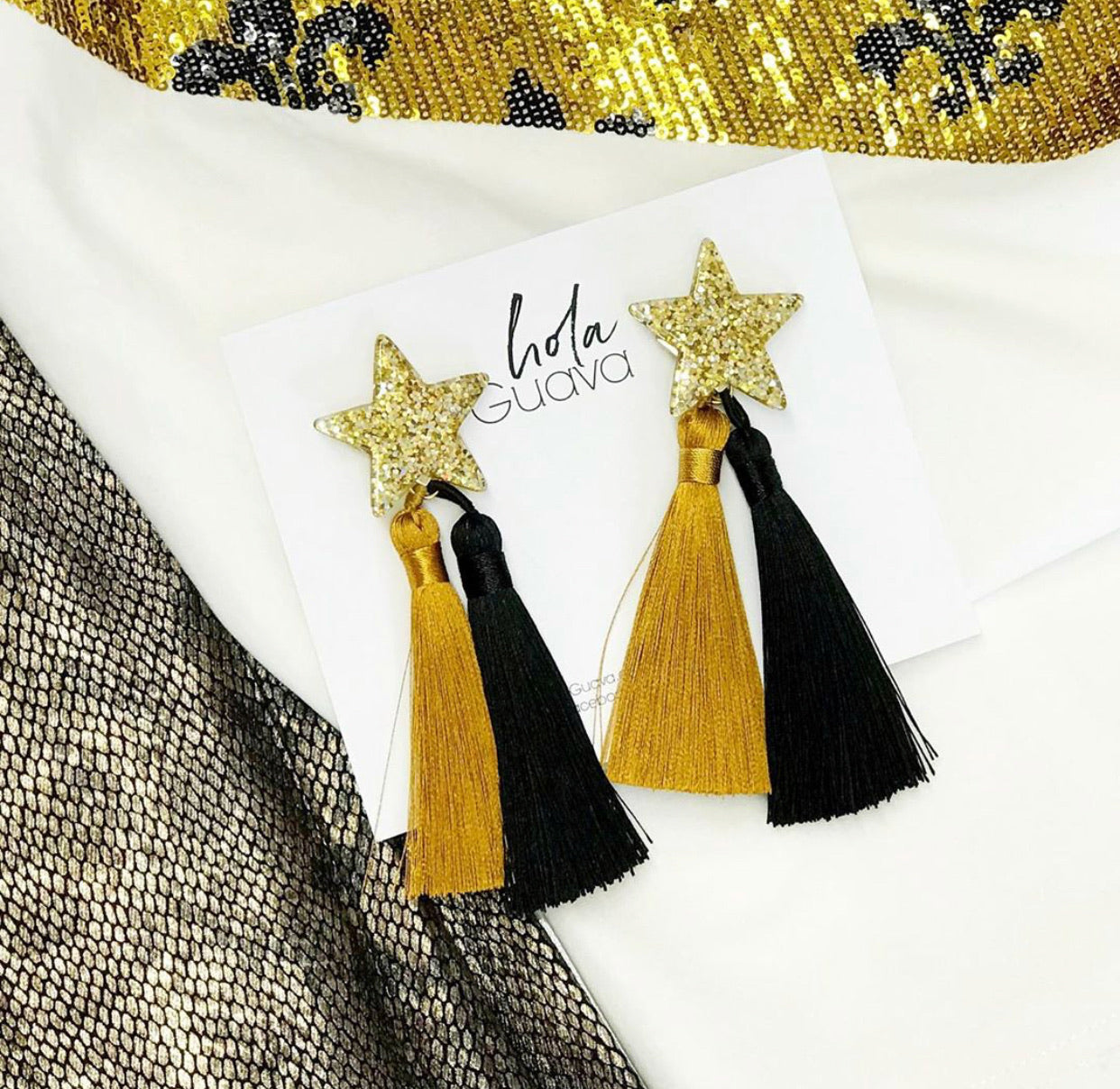 Black & Gold Stars